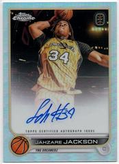 Jahzare Jackson #CA-JJ1 Basketball Cards 2022 Topps Chrome OTE Overtime Elite Autographs Prices