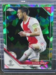 Dusan Tadic [Neon Green Refractor] Soccer Cards 2021 Topps Chrome UEFA Champions League Prices