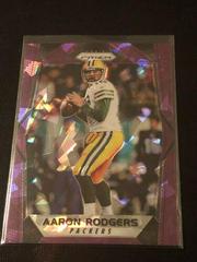Aaron Rodgers [Purple Crystals Prizm] #1 Football Cards 2017 Panini Prizm Prices