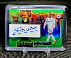 Wilfried Gnonto [Green] Soccer Cards 2022 Panini Select Premier League Pitchside Signatures Prices