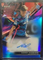 Sidney Raebiger [Blue] Soccer Cards 2021 Topps Finest UEFA Champions League Autographs Prices