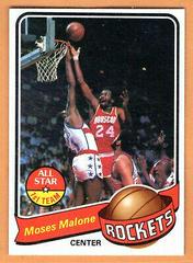 Moses Malone #100 Basketball Cards 1979 Topps Prices
