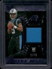 Bryce Young [Royal] #RI-16 Football Cards 2023 Panini Black Rookie Influx Memorabilia Prices