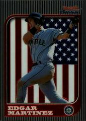 Edgar Martinez #34 Baseball Cards 1997 Bowman Chrome International Prices