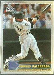 Andres Galarraga #96 Baseball Cards 1996 Topps Chrome Prices