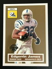 Edgerrin James Football Cards 2005 Topps Turn Back the Clock Prices