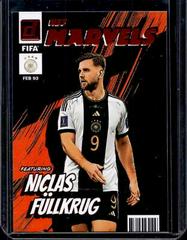 Niclas Fullkrug [Orange] #12 Soccer Cards 2022 Panini Donruss Net Marvels Prices