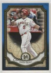 Albert Pujols [Sapphire] #35 Baseball Cards 2018 Topps Museum Collection Prices