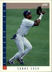 Sammy Sosa Baseball Cards 1993 Score Prices