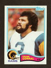 Frank Corral Football Cards 1982 Topps Prices