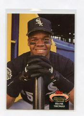 Frank Thomas #301 Baseball Cards 1992 Stadium Club Prices