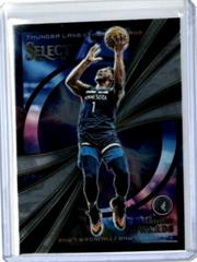 Anthony Edwards [Silver] #12 Basketball Cards 2022 Panini Select Thunder Lane Prices