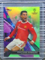 Cristiano Ronaldo [Neon Green] Soccer Cards 2021 Topps Finest UEFA Champions League Prices