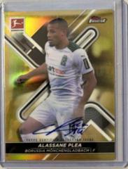 Alassane Plea [Gold] #BCA-APL Soccer Cards 2021 Topps Finest Bundesliga Autographs Prices