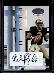 Aaron Brooks [Mirror White Autograph] #72 Football Cards 2005 Leaf Certified Materials Prices