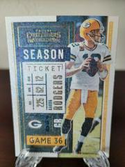 Aaron Rodgers [Stardust] Football Cards 2020 Panini Contenders Prices