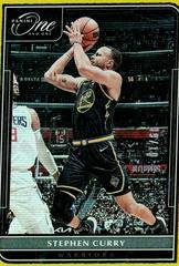 Stephen Curry [Gold] #16 Basketball Cards 2021 Panini One and One Prices