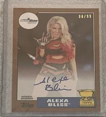 Alexa Bliss [Bronze] Wrestling Cards 2017 Topps WWE Heritage Autographs Prices