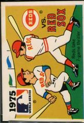1975 Reds, Red Sox #73 Baseball Cards 1971 Fleer World Series Black Back Prices