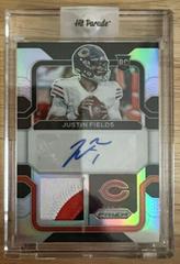 Justin Fields #RPA-JF Football Cards 2021 Panini Prizm Rookie Patch Autographs Prices