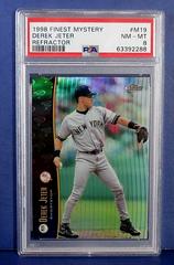 Derek Jeter [Refractor] #M19 Baseball Cards 1998 Finest Mystery Prices