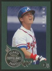 Chipper Jones Baseball Cards 1996 EMotion XL Prices