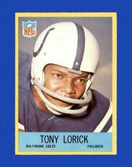 Tony Lorick Football Cards 1967 Philadelphia Prices