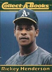 Rickey Henderson Baseball Cards 1990 Collect A Books Prices