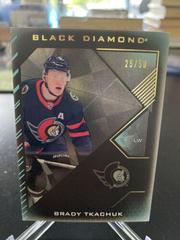 Brady Tkachuk [Pure Black] #BDB-BT Hockey Cards 2021 Upper Deck Black Diamond Prices