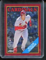Nolan Gorman [Red] Baseball Cards 2023 Topps Chrome 1988 Prices