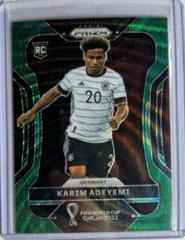 Karim Adeyemi [Green Wave] Soccer Cards 2022 Panini Prizm World Cup Prices