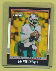 Jay Fiedler [Gold Refractor] #17 Football Cards 2001 Bowman Chrome Prices