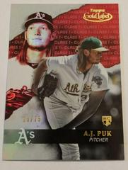 A.J. Puk [Class 1 Red] #67 Baseball Cards 2020 Topps Gold Label Prices