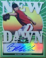 Bobby Miller Baseball Cards 2020 Leaf Valiant Autographs Prices
