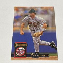 Chip Hale Baseball Cards 1994 Donruss Prices
