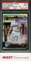 Corey Seager [Refractor] Baseball Cards 2016 Bowman Chrome Autograph Rookies Prices