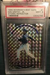 Ken Griffey Jr. [Atomic Refractor] #1 Baseball Cards 1996 Bowman's Best Cuts Prices