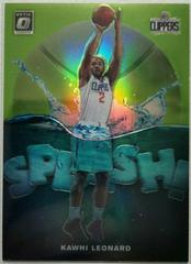 Kawhi Leonard [Lime Green] Basketball Cards 2019 Panini Donruss Optic Splash Prices