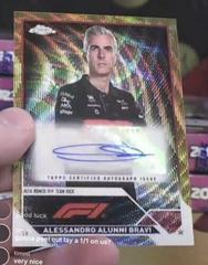 Alessandro Alunni Bravi [Gold Wave Refractor] #CAC-AAB Racing Cards 2023 Topps Chrome Formula 1 Autograph Prices