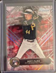 Hoy Park [Red] #BSR-43 Baseball Cards 2022 Bowman Sterling Prices