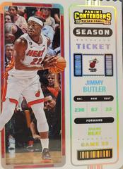 Jimmy Butler [Stub Die Cut] #75 Basketball Cards 2022 Panini Contenders Prices