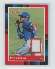 Josh Palacios [Red] #R88M-JP Baseball Cards 2022 Panini Donruss Retro 1988 Materials Prices