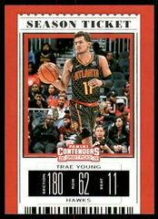 Trae Young Basketball Cards 2019 Panini Contenders Draft Picks Prices