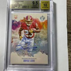 Bryce Love [Signature] #GK27 Football Cards 2019 Panini Chronicles Gridiron Kings Prices