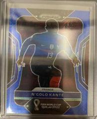 N'Golo Kante [Blue Mojo] #102 Soccer Cards 2022 Panini Prizm World Cup Prices