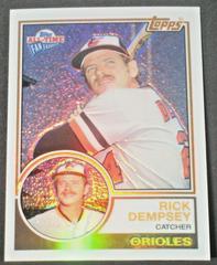 Rick Dempsey [Gold Refractor] #106 Baseball Cards 2005 Topps All Time Fan Favorites Prices