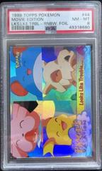 Looks Like Trouble [Rainbow Foil] #44 Pokemon 1999 Topps Movie Prices