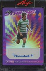 Francisco Trincao [Purple] #S-FT1 Soccer Cards 2022 Leaf Vivid Striking Autographs Prices