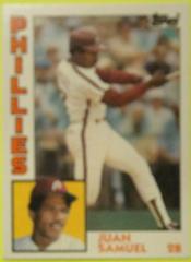 Juan Samuel #105T Baseball Cards 1984 Topps Traded Prices