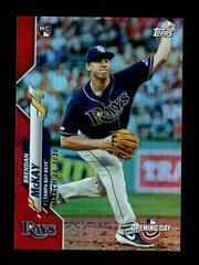 Brendan McKay [Red Foil] #1 Baseball Cards 2020 Topps Opening Day Prices